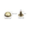 sourcing map 10 Sets 10 x 6 mm Round Rivets