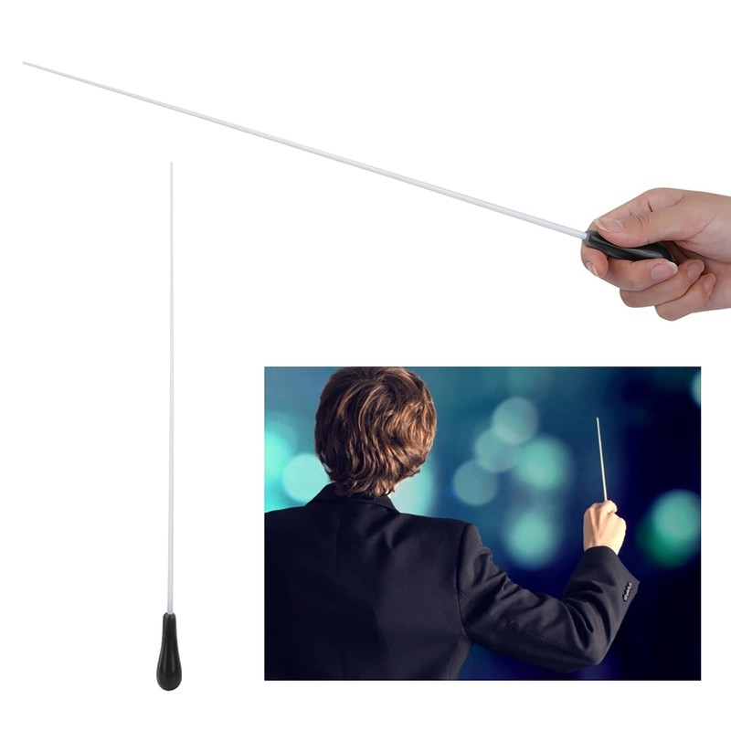 Conducting Baton, Premium Fiberglass and Resin Materials Comfortable Pear Shaped