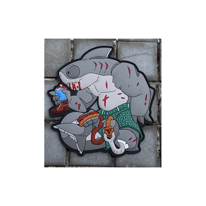 Chameleon Legion #147 Shark Rubber Morale Patch