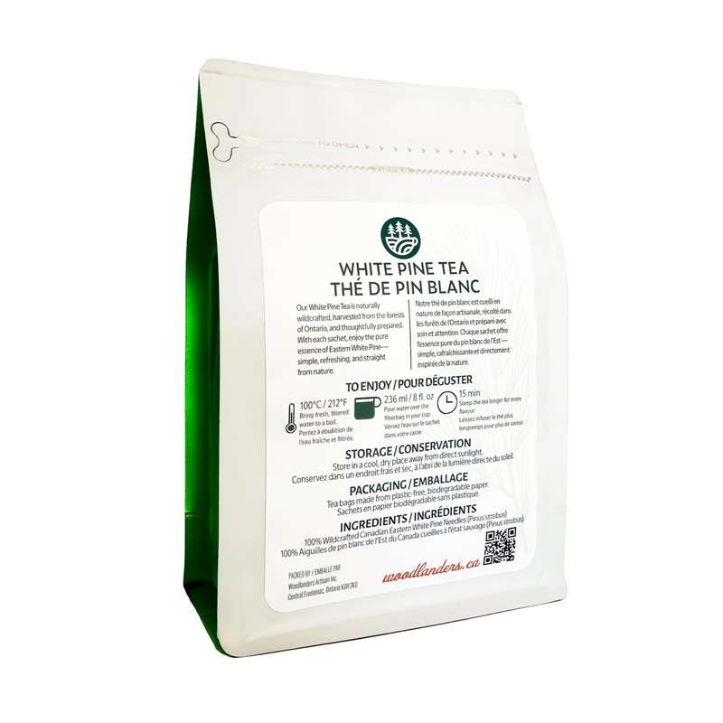 Woodlanders Artisan Canadian Eastern White Pine Needle Tea – Product