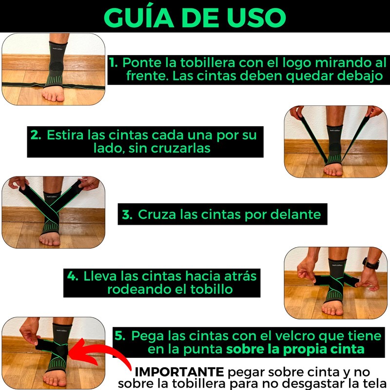 NativoDex Ankle Support Sprain Support Ankle Strap Stabilize Ankle Strap