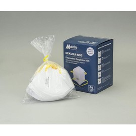 N95 Foldable Masks, 40 Per Box, Disposable - USA NIOSH Certified N95