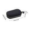 ECSiNG Car Key Chain Leather Bag Key Fob Protector Multifunction