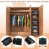 Zonon 16 Pack Magnetic Push Latch Heavy Duty Push to