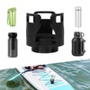 Adjustable Paddle Board Cup Holder, Paddleboard Beverage Holder Carbon Fiber