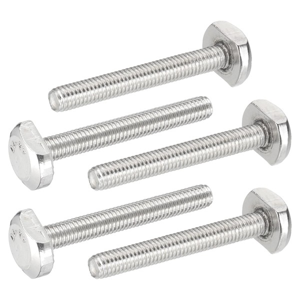 PATIKIL M6 x 45 mm T Slot Bolts, 5 Pcs