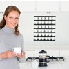 Wall Coffee Capsule Holder Coffee Storage Display Rack PVC Space