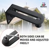 Akso Aoyupe Barn Sliding Door Floor Fixed Rails, Adjustable Stay