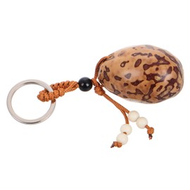 Outanaya Wooden Keychain Pendant Stylish Car Key Holder Unique Auto Key Accessory Elegant Keyring Versatile