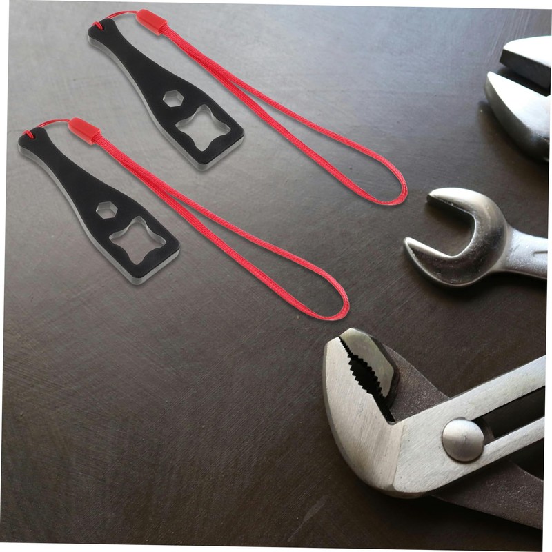 SHOWERORO 10pcs Camera Screw Spanner Wrench with Lanyard Easy to