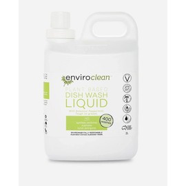 EnviroClean Plant Based Dish Wash Liquid (botanical peppermint) Liquid 2 Litres