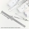 Stainless Steel Vernier Caliper Parallel Scribing Ruler with Carbide Head