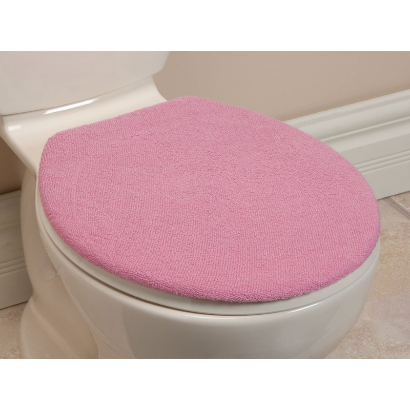 Toilet Lid Covers, Rose
