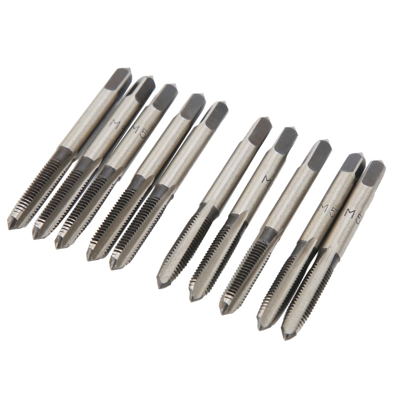 Screw Thread Tap Drill Manual Straight Flute Carbon Steel Industrial