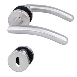 Swing - Deadlock Door Handle - Stainless Steel