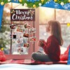 Ychelhr Christmas Card Holder - Merry Christmas Wooden Hanging Picture