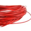 esnado Leather Cord Round 2 mm Red (5 Metres, Red)