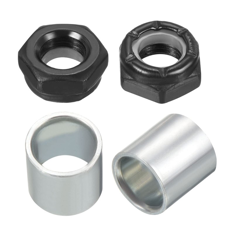 PATIKIL Skateboard Truck Hardware Kit Skateboard Truck Lock Nut Axle