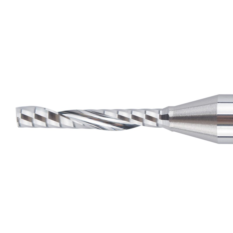 SpeTool O Flute 1/8 Inch Cutter Up Cut Spiral End