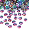 2880PCS Art Nail Rhinestones non Hotfix Glue Fix Round Crystals