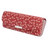Indenya 4206-13-008 H Glasses Case, Deer Leather, Red Background x