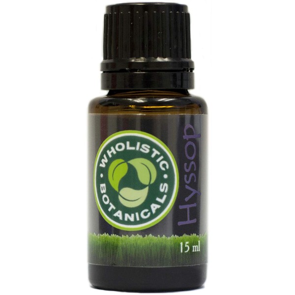 Wholistic Botanicals Hyssop Essential Oil 15 ml.