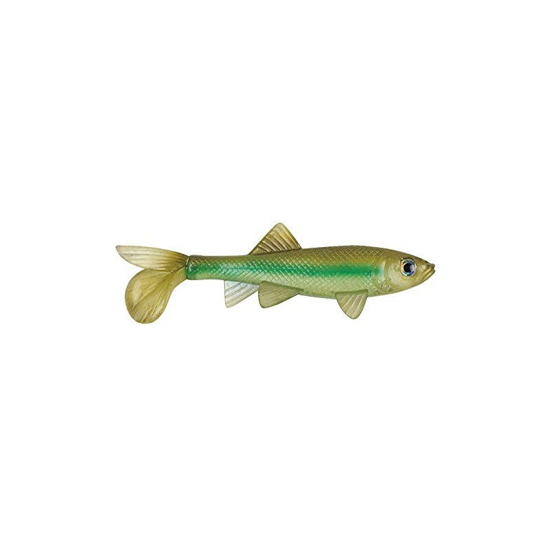 Berkley Unisex's PowerBait Sick Swimbait Fishing Bait, 4", Light Hitch,