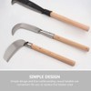 Yardwe 3pcs Replacement Hammer Handle Wood Garden Tool Wood Tool