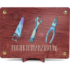 Werkzeug - XL Geldgeschenk aus Holz inkl. Ständer | Männer Geschenke, Männer Geschenke Geburtstag, Geschenke für Männer, Geburtstagsgeschenk für Männer, Geburtstagskarte