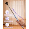 Quynhni Twirling Baton, 30-Inch Spinning Dance Baton Stainless Steel Majorette