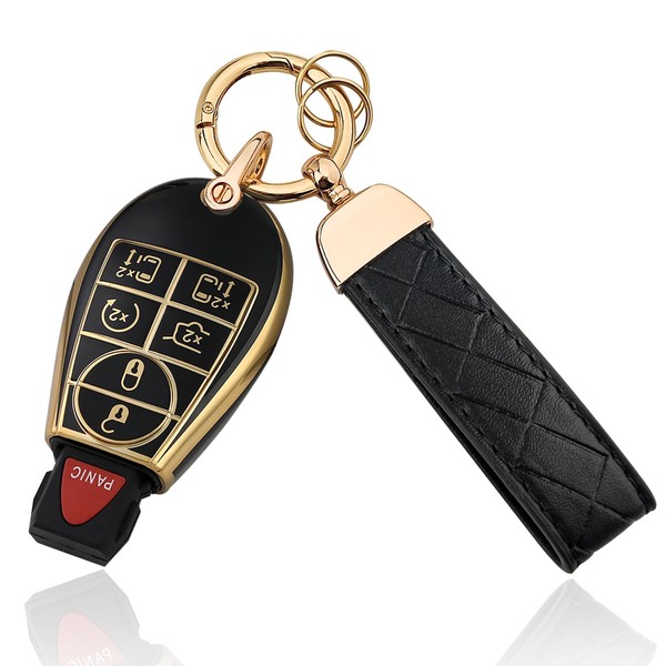 Aoocar for TPU Key Fob Cover, Compatible with Dodge Ram