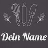 Geschenk mit Namen personalisiert by Shirtracer - Apron – Baking