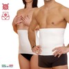 Leedya 65% Wool Abdominal Warmer Warmer for Women Men Winter