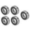 10PCS Miniature Ball Bearings High Accuracy Rubber Sealed Deep Groove