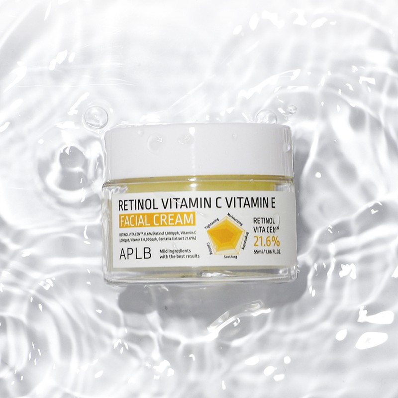 APLB Retinol Vitamin C Vitamin E Facial Cream 55ml -