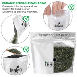 Tealyra - Gyokuro Ureshinocha - Finest Hand Picked - Best Japanese Green Loose Leaf Tea - Caffeine Level Medium - 200 (7-ounce)