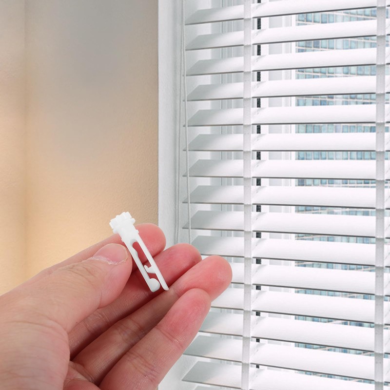 Angoily 20PCS Vertical Blind Stem Replacement, Vertical Blind Carrier Stems,