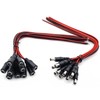 12V 5A DC Pigtail Power Cord (Real 18AWG), w/Male Female