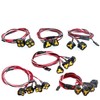 Chanjorlin RC Simulation LED Headlight Spotlight 3-Channel Remote Controlled Searchlight