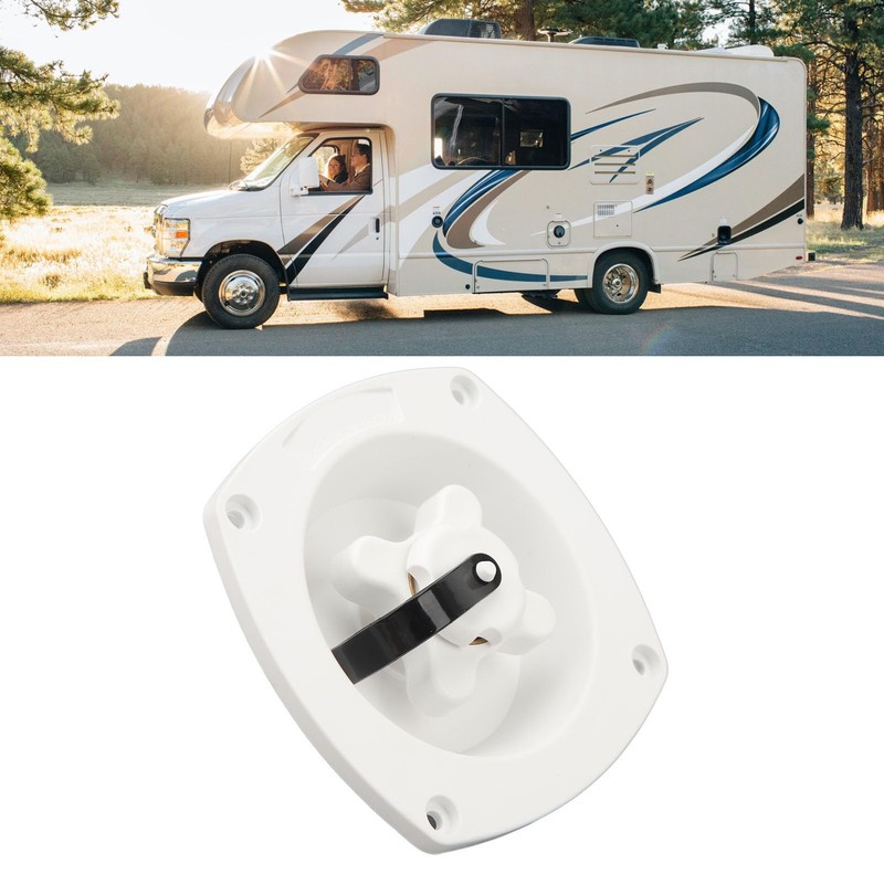 RV White City Water Fill Inlet, Wall Mount Pressure Regulator