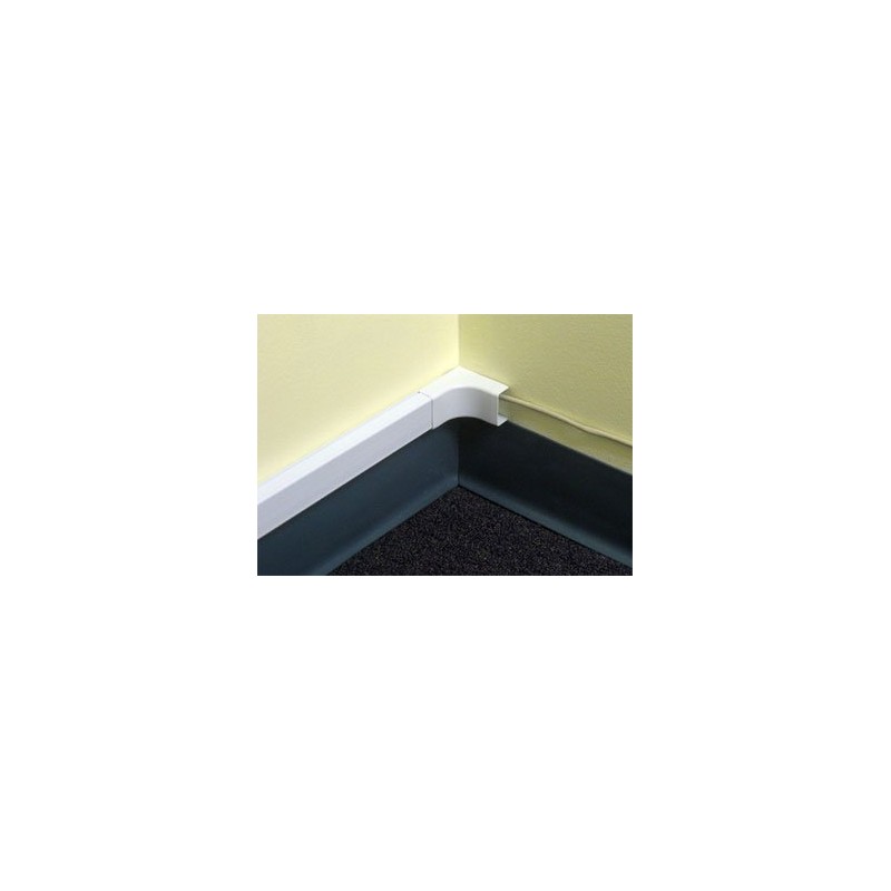 Electriduct 500 Series Raceway Accessory - 90 Degree Elbow (White)