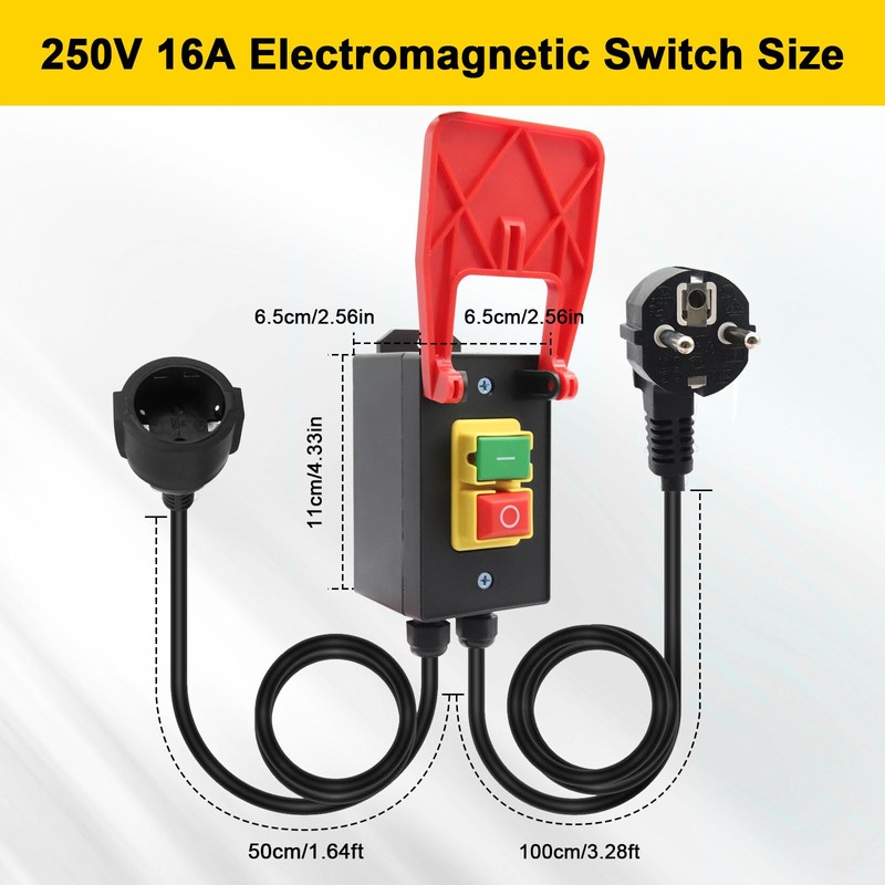 Machine Switch 250 V Binghe Safety Switch Single-Phase On/Off Switch
