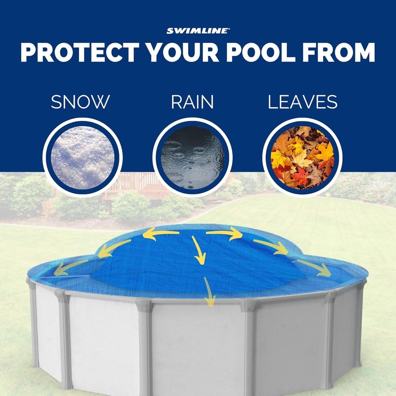 4x15ft Large Winter Pool Air Pillow for Above-Ground In-ground Pool