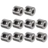 uxcell 10pcs Set Screw Collars 3mm Bore Stainless Steel Shaft