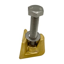 Poolzilla 1 Pack Bronze Wedge Assembly for 4" Rail Anchors - (1) Wedge, (1) Bolt & (1) Washer, for Pool Ladders