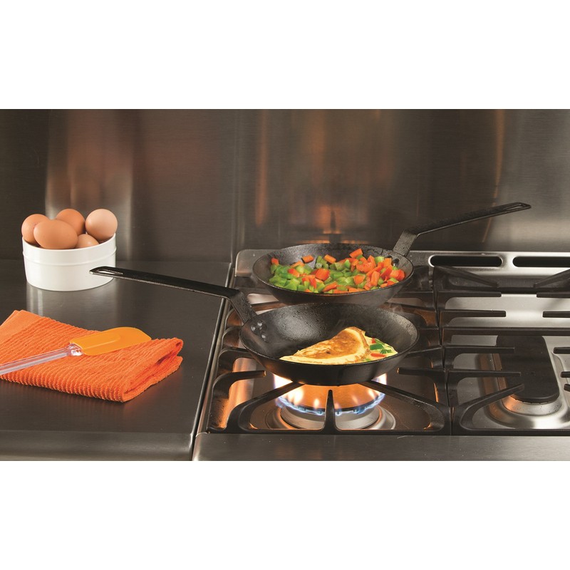 Lodge Pre-Seasoned Carbon Steel Skillet - Use in the Oven,