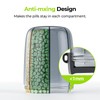 AUVON Pill Dispenser Holds 1 Monthly Vitamins, Supplement Pill Box