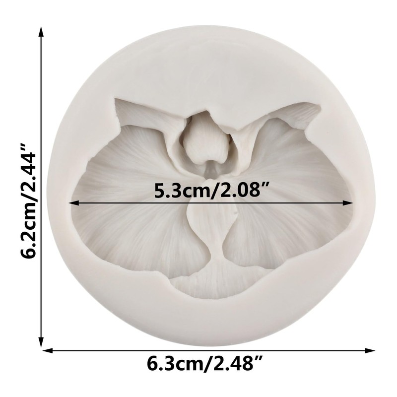 Flower Polymer Clay Molds Orchid Flower Silicone Mold