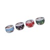 4Pcs Christmas Scented Candles Gifts Set Soy Wax Plant Oil