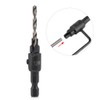 Bosch Countersink Drill Bit, 4 Pieces Hex Shank HSS Drill